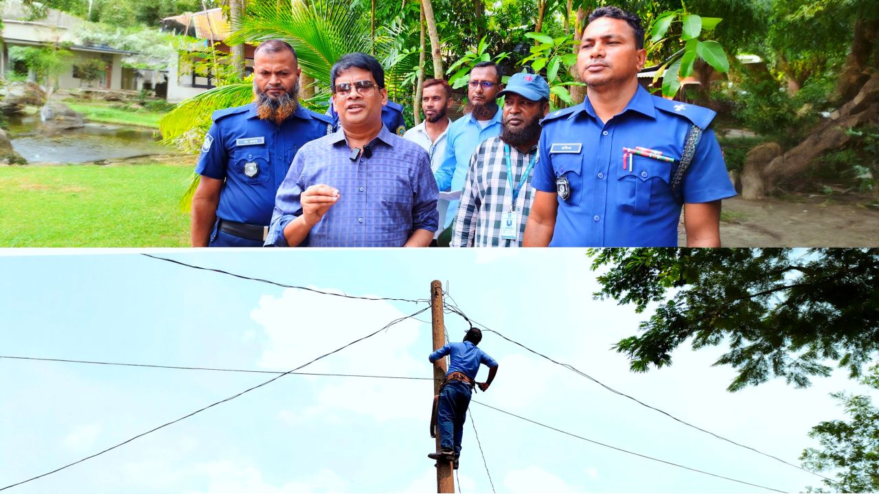 গৌরনদীতে বিদ্যুৎ বিভাগের অভিযানে বকেয়া গ্রাহকদের একাধিক সংযোগ বিচ্ছিন্ন