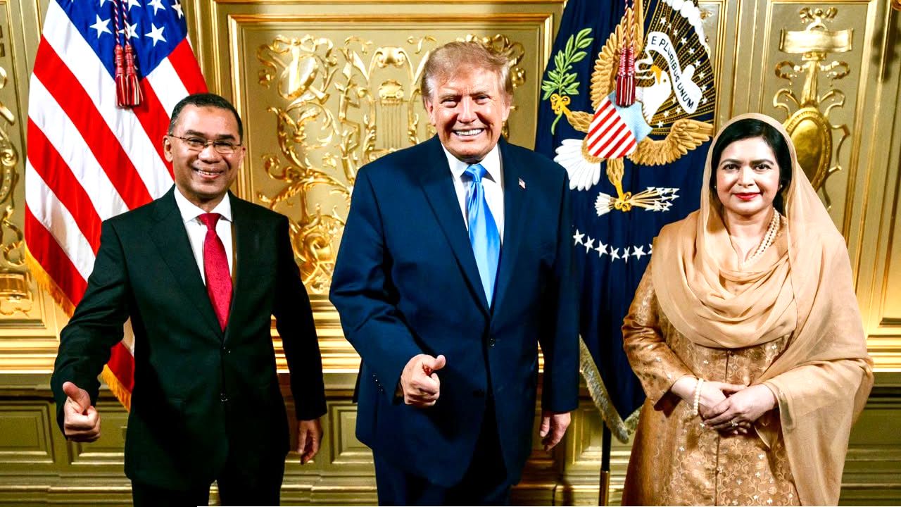 নিউইয়র্কে ট্রাম্পের নৈশভোজে সস্ত্রীক প্রধানমন্ত্রী তারেক রহমান